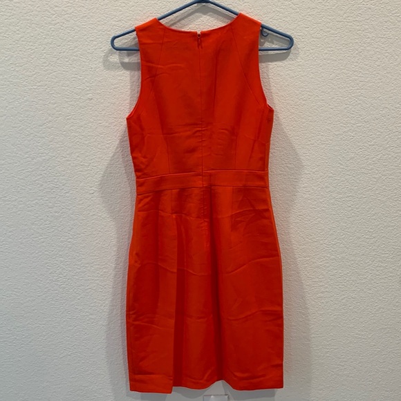 NWT J.Crew Wool Gwen Dress Vintage Flame Red 2 - Picture 6 of 7